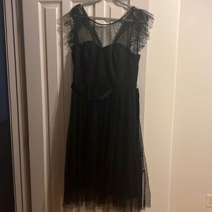 Balck dressy midi dress